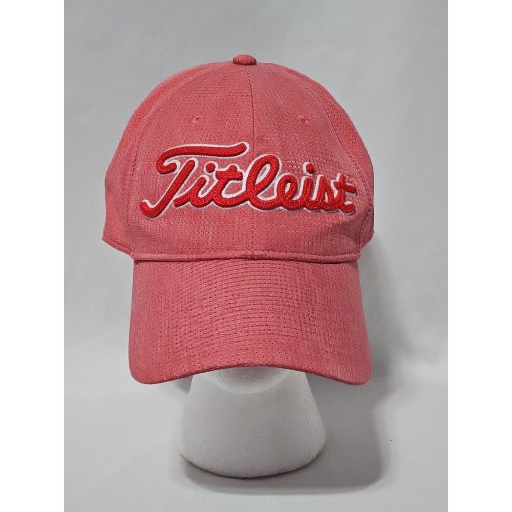 Titleist Golf Hat Cap Adjustable Pink | good condition